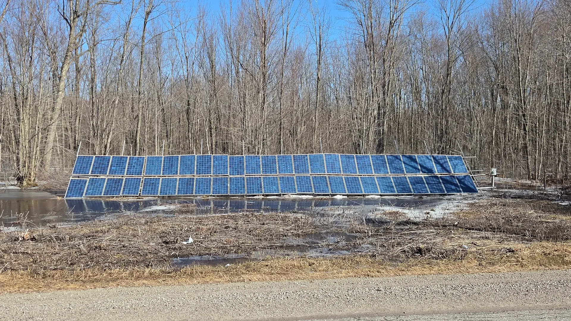 Technical off-grid power support for remote and difficult rural properties in Ottawa Valley, Ontario